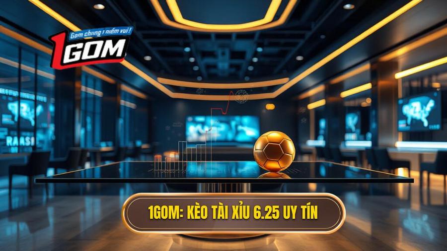 Kèo tài xỉu 6.25 là gì? Cách đọc và bí quyết thắng lớn từ 1GOM