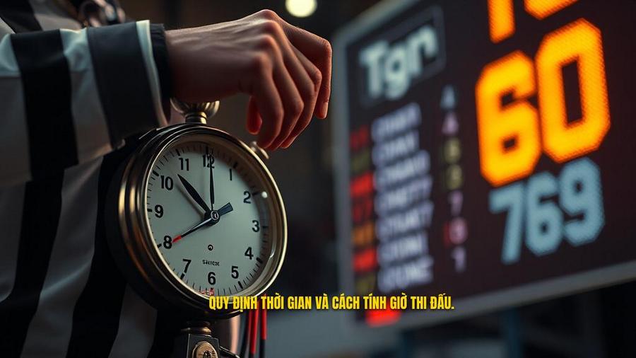 Thời gian thi đấu và cách tính giờ